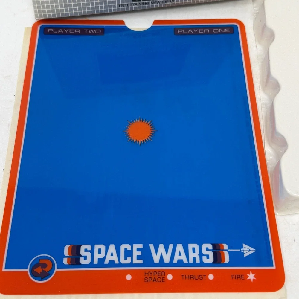 Vectrex Space Wars Game Cartridge GCE 1982 Vintage Boxed with Overlay